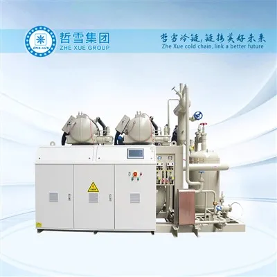 ชุดควบแน่นระบายความร้อนด้วยน้ำสำหรับอุตสาหกรรมพร้อมคอมเพรสเซอร์สกรู